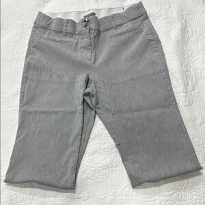 Gray Cropped Pants